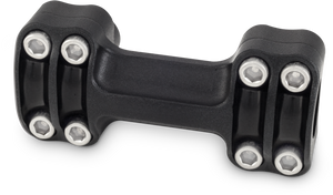 Burly Brand - Reaper 1-1/2" Risers 1" Bar One Piece - Texture Black - B12-8013TB