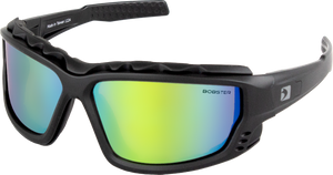 Bobster - Pch Convertible Glasses Blk  W/brnz W/ylw Blue Mirror - BPCH001
