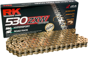 Rk Excel - Gb530zxw Drive Chain Gold Rivet M/l - GB530ZXW-RL
