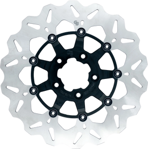 Gbrakes - Rotor 11.8" Floating Wave Rr Black - GBDU004
