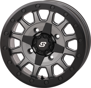 Sedona - Adapt Dd Wheel 14x7 6+1 4/137 & 4/156 Matte Gnmtl Grey - 570-9122