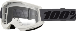 100-percent - Strata 2 Goggle Grey Clear Lens - 50027-10026