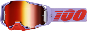 100-percent - Armega Goggle Fausto Red Mirror Lens - 50005-10049