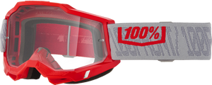100-percent - Accuri 2 Goggle Gatorback Clear Lens - 50013-10063