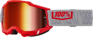 100-percent - Accuri 2 Goggle Gatorback Red Mirror Lens - 50014-10063