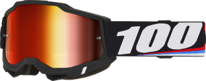100-percent - Accuri 2 Goggle Magnus Red Mirror Lens - 50014-10065