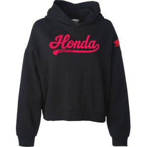 Factory Effex - Hoodie Womens Honda Scripty Black Sm - 29-88300