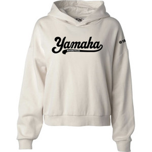 Factory Effex - Hoodie Womens Yamaha Scripty Bone Sm - 29-88200