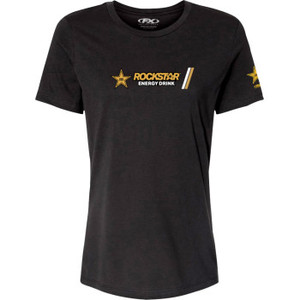 Factory Effex - Tee Womens Rockstar Dash Black Md - 29-87622