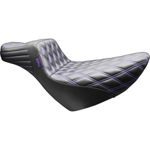 Le Pera - Seat Tailwhip Dll Dbl Dmd Purple Thread - LYR-580DLDD-P01