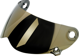 Biltwell - Lane Splitter Gen 2 Shield - Gold Mirror - Lane Splitter Helmet Gen 2 Shield - 1112-222