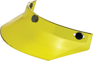 Biltwell - Moto 3-Snap Visor - Yellow - 3-Snap Moto Helmet Visor - 2002-103 Biltwell - Moto 3-Snap Visor - Yellow - 3-Snap Moto Helmet Visor - 2002-103