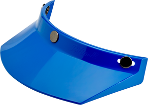 Biltwell - Moto 3-Snap Visor - Blue - 3-Snap Moto Helmet Visor - 2002-564 Biltwell - Moto 3-Snap Visor - Blue - 3-Snap Moto Helmet Visor - 2002-564