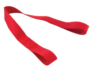 Erickson - 1" X 18" 2000 Lb Assist Straps Red - 6304