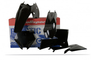 Polisport - Polisport Complete Kit / Ktm Exc/exc-f , Black - 90195