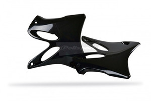 Polisport - Radiator Scoops Yz125 / Yz250 Black - 8426000002