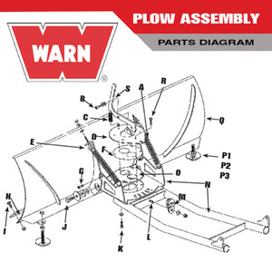 Warn - 3/8" Socket Head Bolt Warn Plow - 4504
