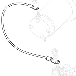 Warn - Cable 6 Gauge - Blue - 96" - 69652