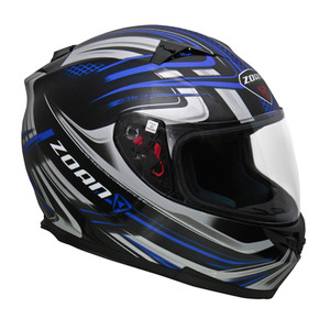 Zoan - Blade Svs M/c Helmet - Reborn, Blue -2xl - 035-218