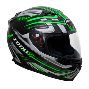 Zoan - Blade Svs M/c Helmet - Reborn, Green -xs - 035-253