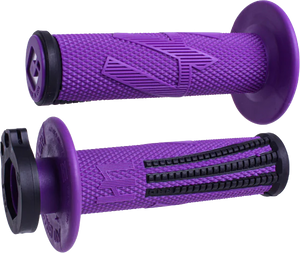 Odi - Emig Pro V2 Lock-on Grip Purple / Black - H36EPPRB