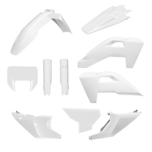 Polisport - Full Plastic Kit White - 91661