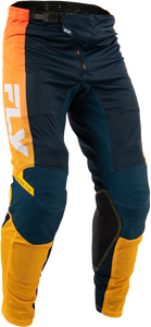 Fly Racing - Kinetic Mesh Pants Navy/orange Sz 32 - 380-32632