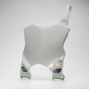 Cycra - Stadium Number Plate White - 1CYC-0705-30