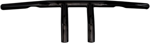 Emgo - Handlebar - T-Bar - 4" - Dimpled - Black - 1" T-Bar Handlebar - 07-93420B