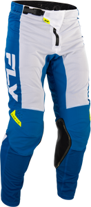 Fly Racing - Kinetic Mesh Pants Blue/white/hi-vis Sz 28 - 380-32428