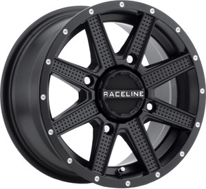 Raceline - Hostage Wheel 12x7 4/110 5+2 (+10mm) Black - A92B-27011+10