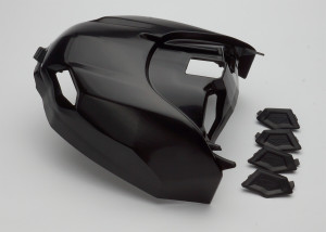 Cycra - Vented Air Box Cover W/plugs - Black - 1CYC-1789-12