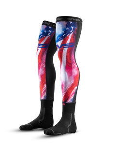 Evs - Fusion Sock/ Sleeve Combo 1776  Red/wht/blu Youth - FSN-US-Y