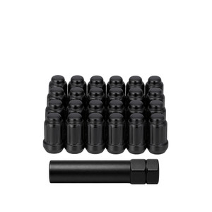 Sedona - 12mmx1.50 Lock Style Lug 20/pk Lock Style Lug Nuts Blk - DPC55015SB