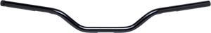Biltwell - Handlebar - Tracker Mid - TBW - Black - 1" Handlebar w/ TBW Plugs - 6008-2017