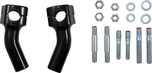 Baron - Risers - Kickback - 1" - Black - Kickback Handlebar Riser - BA-7410B Baron - Risers - Kickback - 1" - Black - Kickback Handlebar Riser - BA-7410B