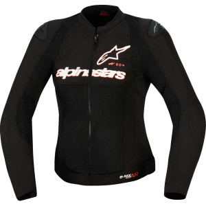 Alpinestars - Jacket 4w Smx Air Black/white/red Fluo M - 3316523-1231-M