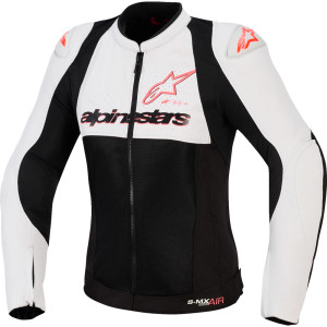 Alpinestars - Jacket 4w Smx Air Ice Gry/blk/crl Fluo Xl - 3316523-9297-XL