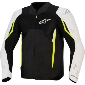 Alpinestars - Jacket Ast Air V3 Black/silver/yellow Fluo Xl - 3300426-159-XL