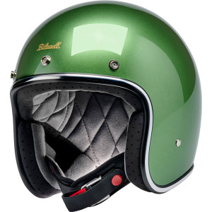 Biltwell - Helmet Bonanza Dot Metallic Irish Green Sm - 1001-3117-202