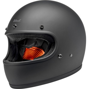 Biltwell - Helmet Gringo Flat Black Lg - 1002-2121-504