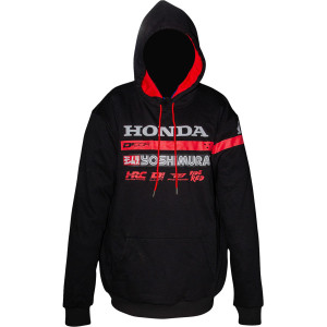 D'cor Visuals - Sweatshirt Factory2 Honda Black Md - 85-217-2