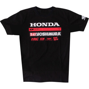 D'cor Visuals - Tshirt Factory2 Honda Black Xl - 80-131-4