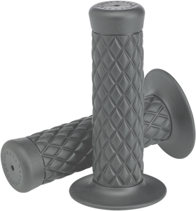 Biltwell - Grips - Thruster - 1" - Gray - Thruster Bar Grips - 6702-0501
