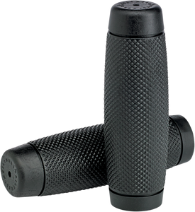 Biltwell - Grips - Recoil - 7/8" - Black - Recoil Bar Grips - 6703-0178