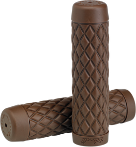 Biltwell - Grips - Torker - 7/8" - Chocolate - Torker Grips - 6705-0478