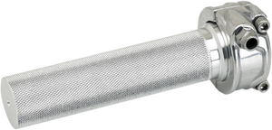 Biltwell - Throttle - Single Cable - Whiskey - Polished - 1" Whiskey Throttle Assembly - 6601-303-01