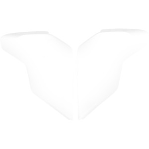 Icon - Sideplate Ultraflite Gloss White -