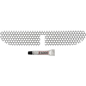 Klock Werks - Flh - 14-23 - Vent Screen - Honeycomb - Blk - KWS-01-0003-B