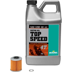 Motorex - Oil Change Kit - Kaw 250 Top Speed 10w40 - 311915